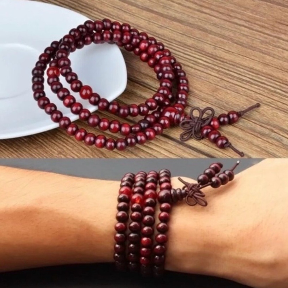 Tibetan Meditation Prayer Beads Mala Bracelet NEW